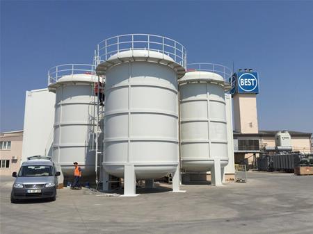 Dikey Silindirik Depolama Tankları
