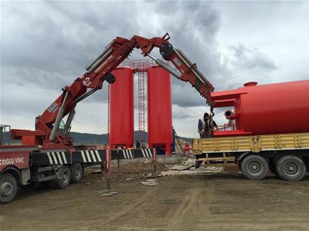 Dikey Silindirik Depolama Tankları