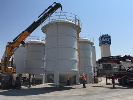 Dikey Silindirik Depolama Tankları