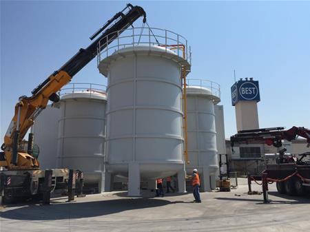 Dikey Silindirik Depolama Tankları
