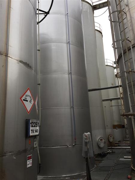 Dikey Silindirik Depolama Tankları